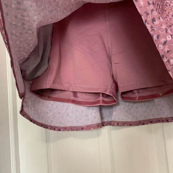 NWT Puma PWRSHAPE Fancy Plants Pink Botanical Pattern Golf Skort Size XL - Picture 4 of 12